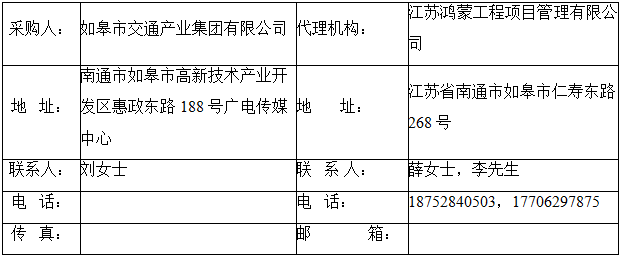 如皋市彩乐园(中国)产业集团有限公司框架协议合作单位征集增补项目（机电工程施工总承包标段、城市及道路照明工程标段）