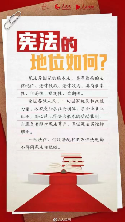 宪法宣传周 | 普及宪法知识，弘扬宪法精神
